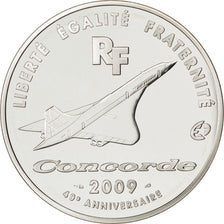 FRANCE, 10 Euro, 2009, KM #1596, MS(65-70), Silver, 37, 22.20