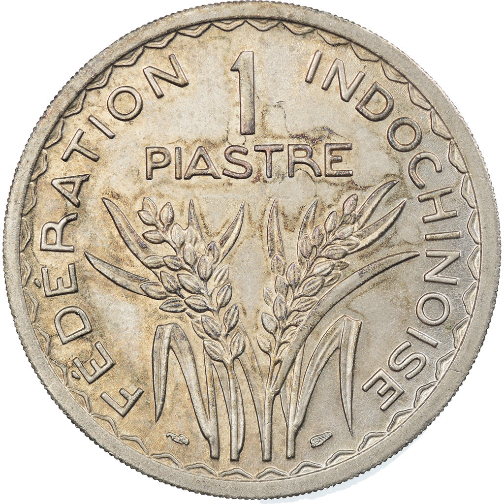 Munten, FRANS INDO-CHINA, Piastre, 1947, Paris, PR, Copper-nickel, KM:32.2