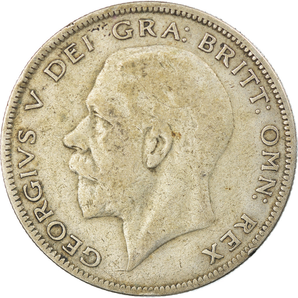 Coin, Great Britain, George V, 1/2 Crown, 1928, EF(40-45), Silver, KM:835