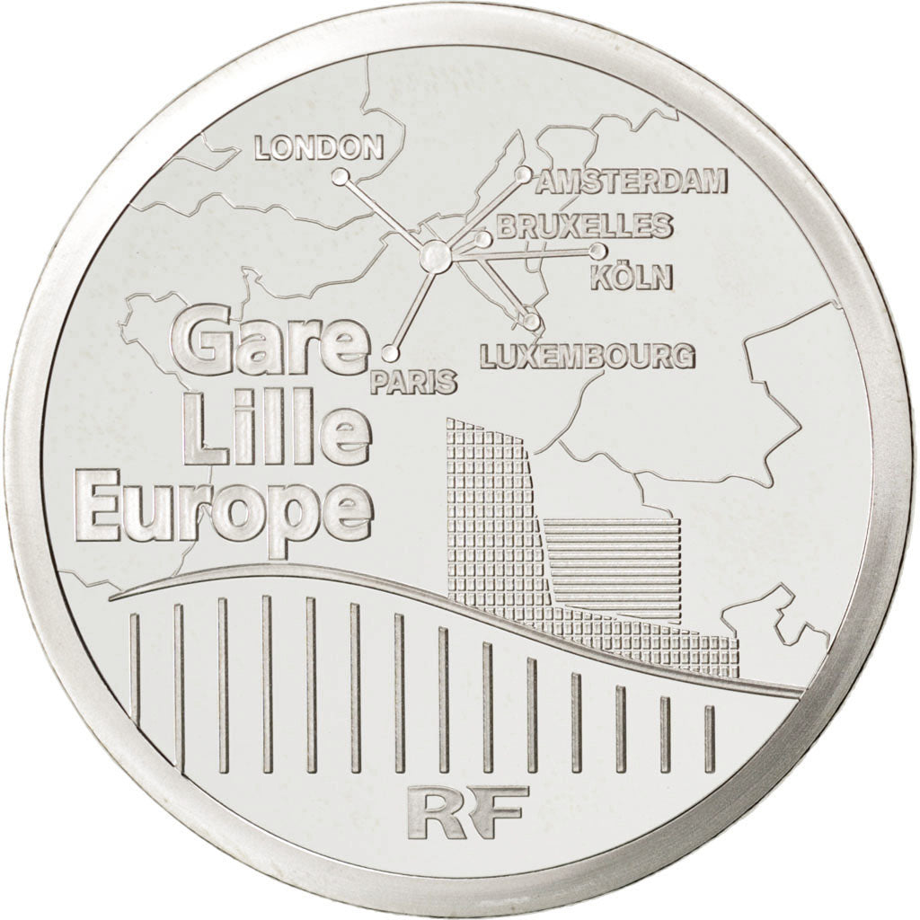 Francia, 10 Euro, 2010, FDC, Argento