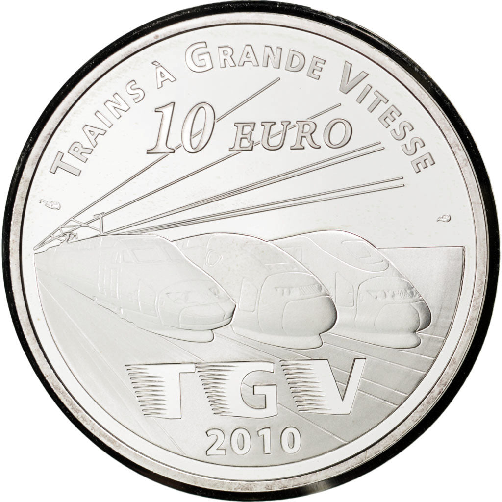 Francia, 10 Euro, 2010, FDC, Argento