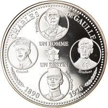 France, Medal, Vème République, Charles De Gaulle, Politics, MS(65-70)