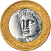 Coin, Brazil, Real, 2002, Rio de Janeiro, EF(40-45), Bi-Metallic, KM:652a
