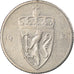 Moneda, Noruega, Olav V, 50 Öre, 1981, MBC, Cobre - níquel, KM:418