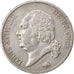 FRANCE, Louis XVIII, 5 Francs, 1822, Paris, KM #711.1, EF(40-45), Silver,...