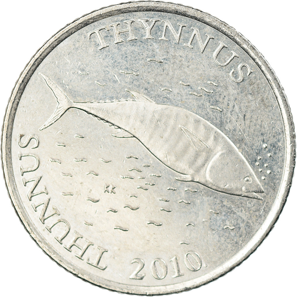 Coin, Croatia, 2 Kune, 2010, EF(40-45), Copper-Nickel-Zinc, KM:21