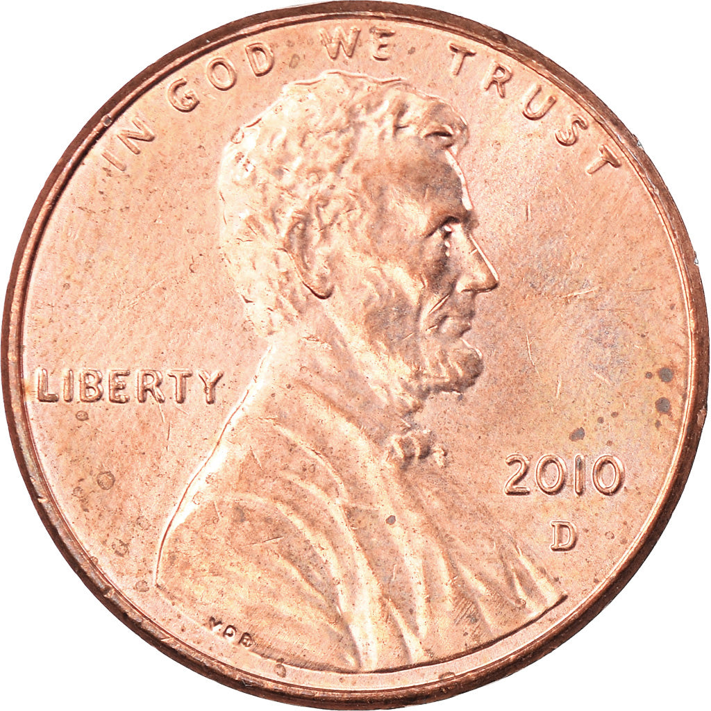Münze, Vereinigte Staaten, Lincoln - Shield Reverse, Cent, 2010, U.S. Mint