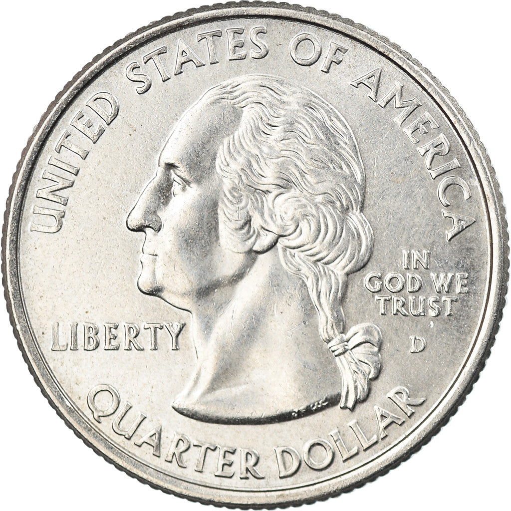 Monnaie, États-Unis, Arizona, Quarter, 2008, U.S. Mint, Dahlonega, TTB