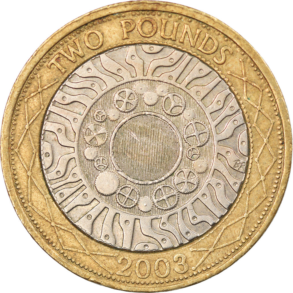 Coin, Great Britain, Elizabeth II, 2 Pounds, 2003, EF(40-45), Bi-Metallic