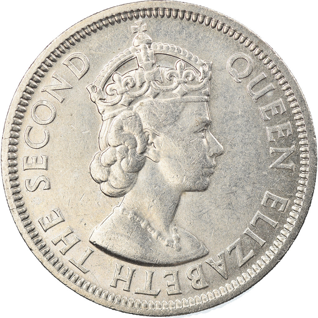 Coin, Mauritius, Elizabeth II, Rupee, 1978, AU(55-58), Copper-nickel, KM:35.1