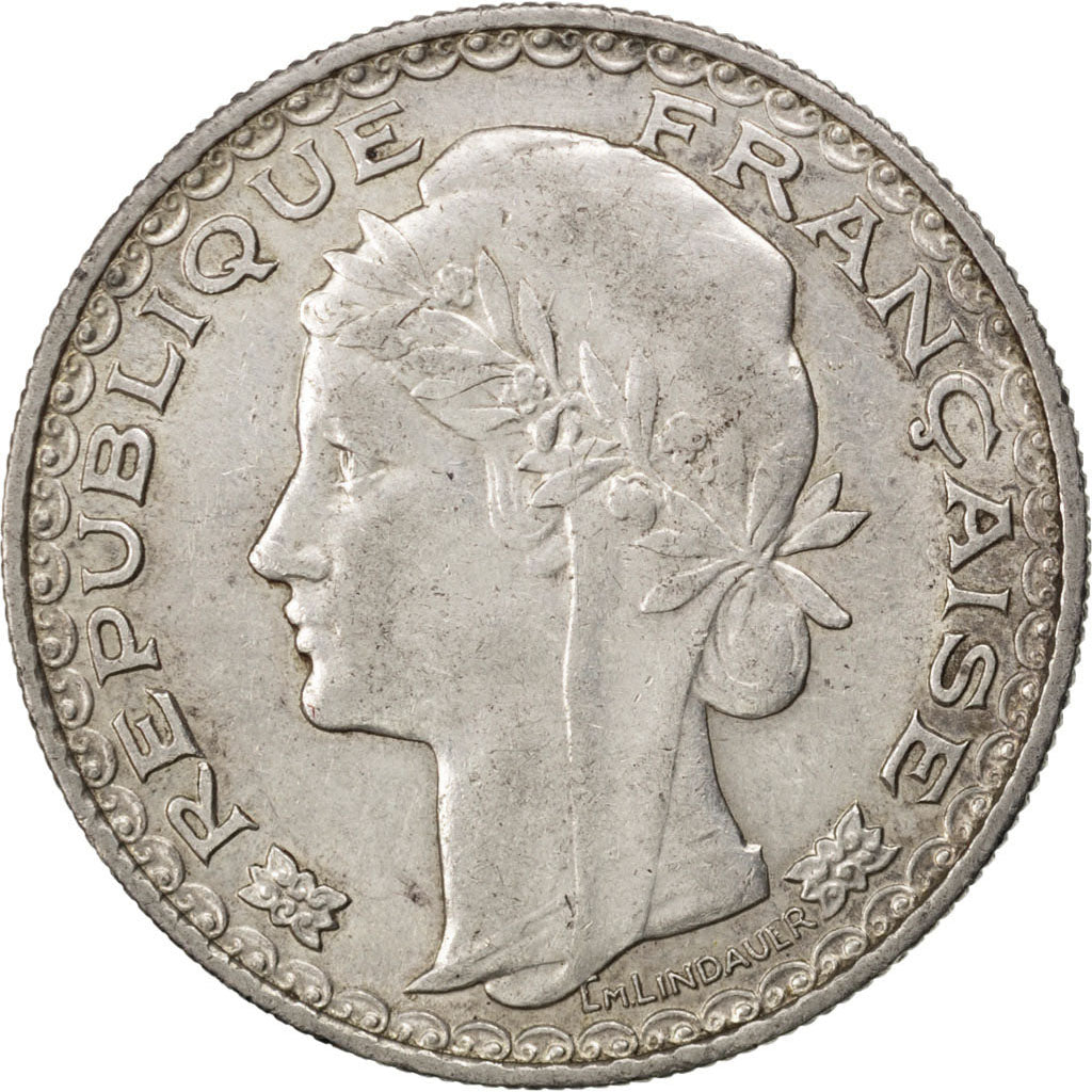 FRENCH INDO-CHINA, Piastre, 1931, Paris, KM #19, EF(40-45), Silver, Lecompte...