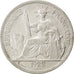 Indochine, 1 Piastre, 1922, Heaton, KM #5a.3, VF(30-35), Silver, Lecompte #299,.