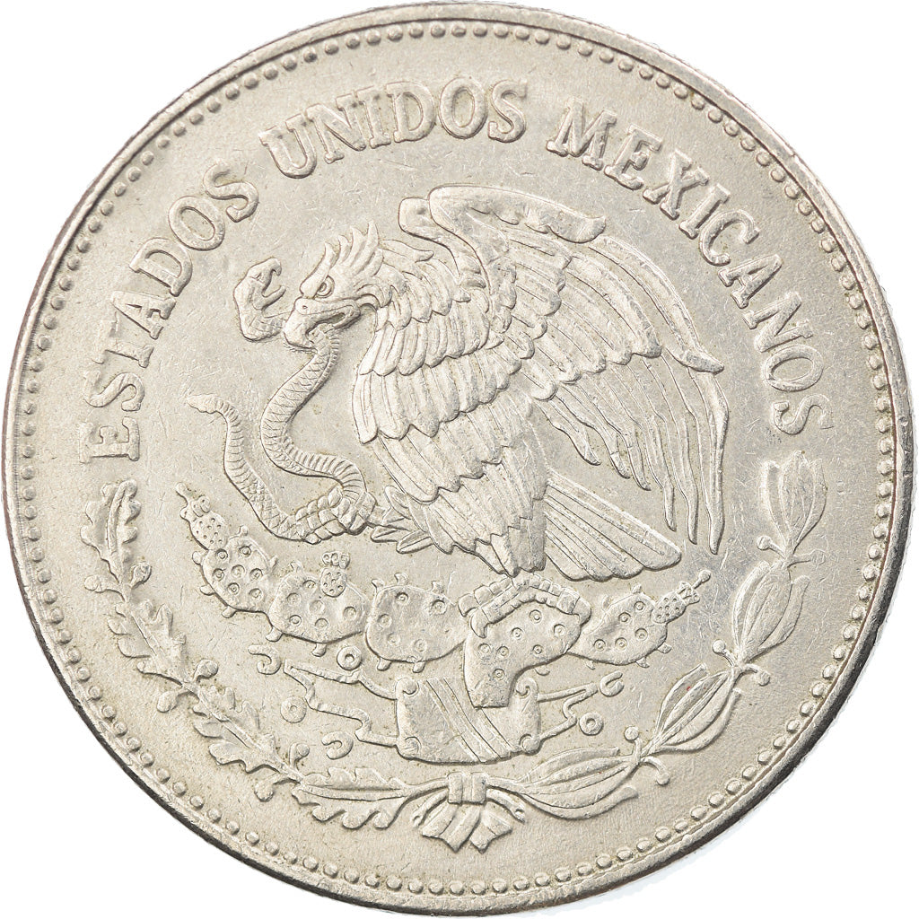 Coin, Mexico, 50 Pesos, 1982, Mexico City, EF(40-45), Copper-nickel, KM:490