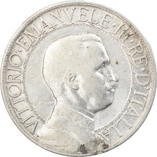 Monnaie, Italie, Vittorio Emanuele III, 2 Lire, 1908, Rome, TB, Argent, KM:46