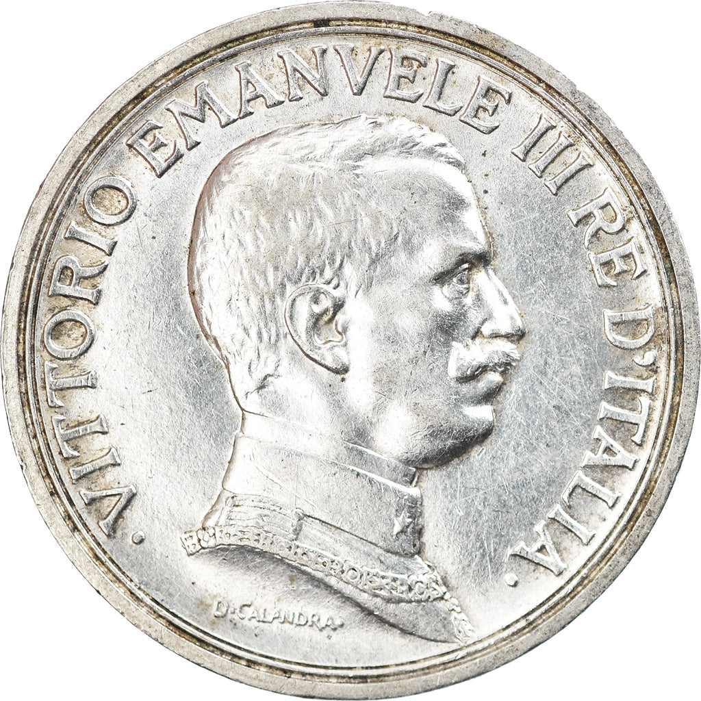 Monnaie, Italie, Vittorio Emanuele III, 2 Lire, 1914, Rome, TTB, Argent, KM:55