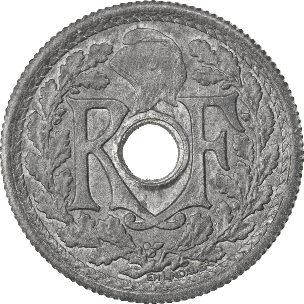 Monnaie, France, Lindauer, 10 Centimes, 1944, ESSAI, SUP, Zinc, Gadoury:292