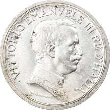Münze, Italien, Vittorio Emanuele III, 2 Lire, 1916, Rome, SS, Silber, KM:55