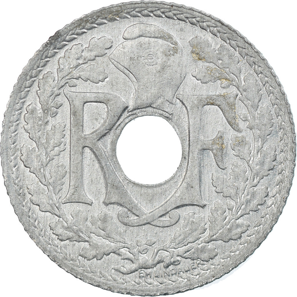 Münze, Frankreich, 10 Centimes, 1941, VZ, Zinc, KM:897