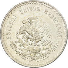 Moneta, Messico, 5 Pesos, 1947, Mexico City, SPL-, Argento, KM:465