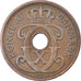 Coin, Denmark, Christian X, 5 Öre, 1927, Copenhagen, EF(40-45), Bronze