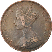 Coin, Hong Kong, Victoria, Cent, 1865, EF(40-45), Bronze, KM:4.1