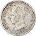 Moneta, Spagna, Alfonso XIII, 50 Centimos, 1904, MB+, Argento, KM:723