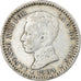 Coin, Spain, Alfonso XIII, 50 Centimos, 1904 (10), VF(20-25), Silver, KM:723