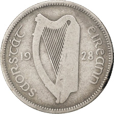 IRELAND REPUBLIC, Shilling, 1928, KM #6, VF(20-25), Silver, 23.6, 5.33