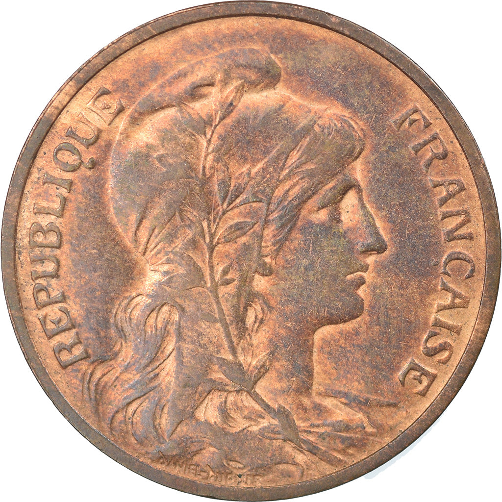 Coin, France, Dupuis, 5 Centimes, 1902, Paris, EF(40-45), Bronze, KM:842