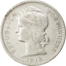 Coin, Portugal, 50 Centavos, 1912, EF(40-45), Silver, KM:561