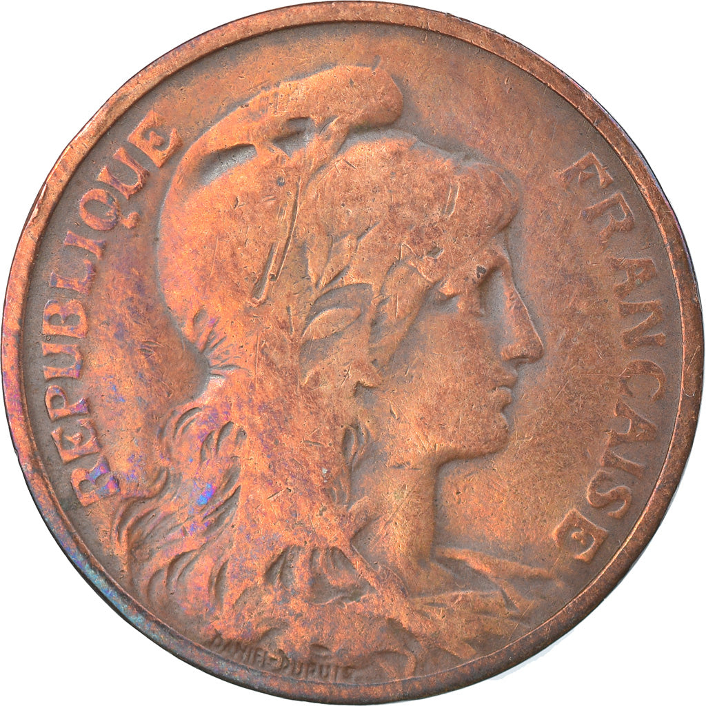 Monnaie, France, Dupuis, 5 Centimes, 1903, Paris, TB, Bronze, Gadoury:165