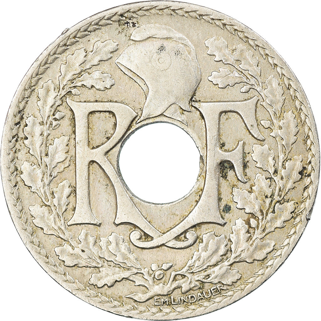 Moneta, Francia, Lindauer, 25 Centimes, 1928, BB, Rame-nichel, KM:867a