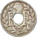 Moneda, Francia, Lindauer, 10 Centimes, 1923, Paris, MBC, Cobre - níquel