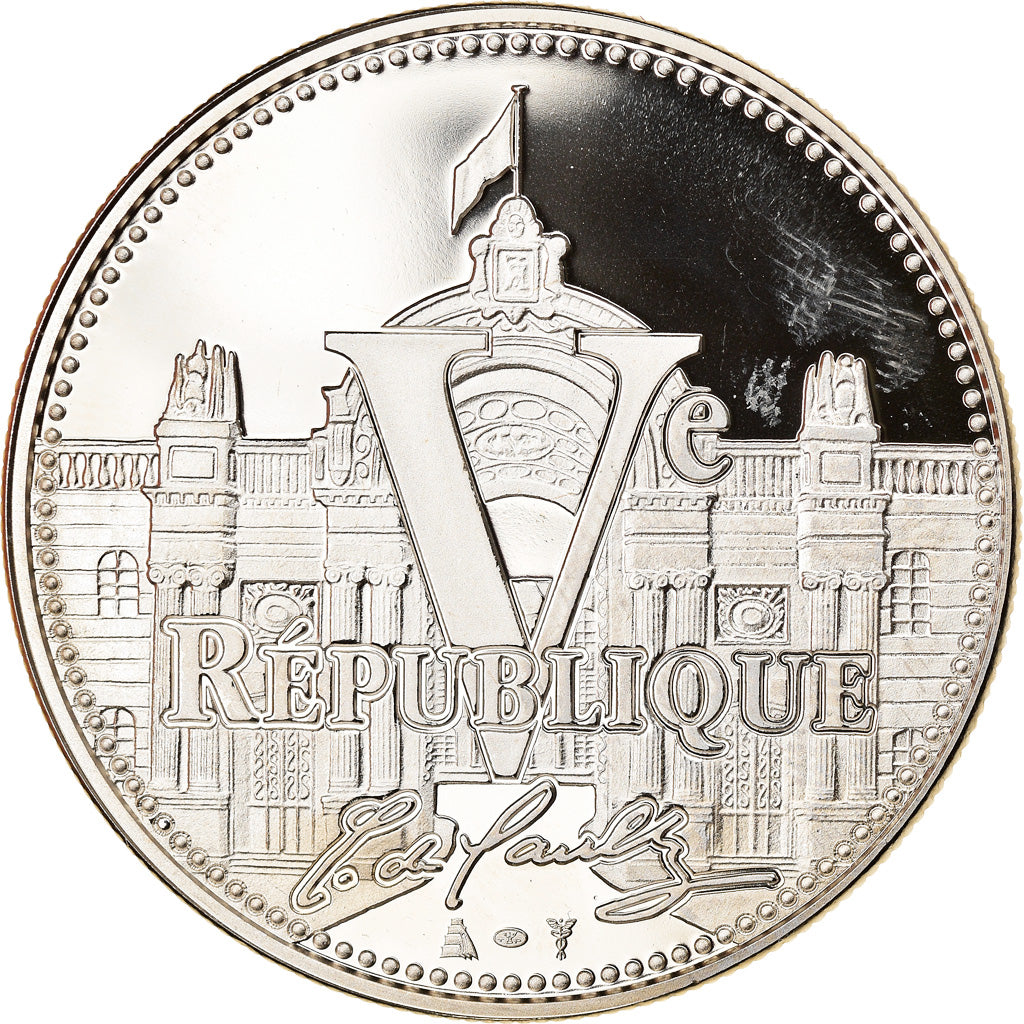 Francja, Medal, Vème République, Fitzgérald Kennedy-De Gaulle, Politics