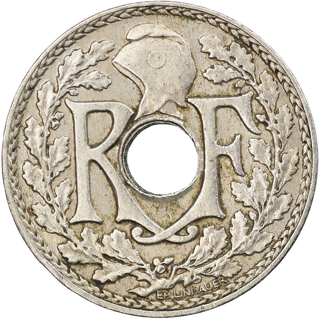 Monnaie, France, Lindauer, 5 Centimes, 1923, Paris, TTB, Copper-nickel