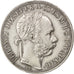 HUNGARY, Forint, 1888, Kremnitz, KM #469, AU(55-58), Silver, 12.31