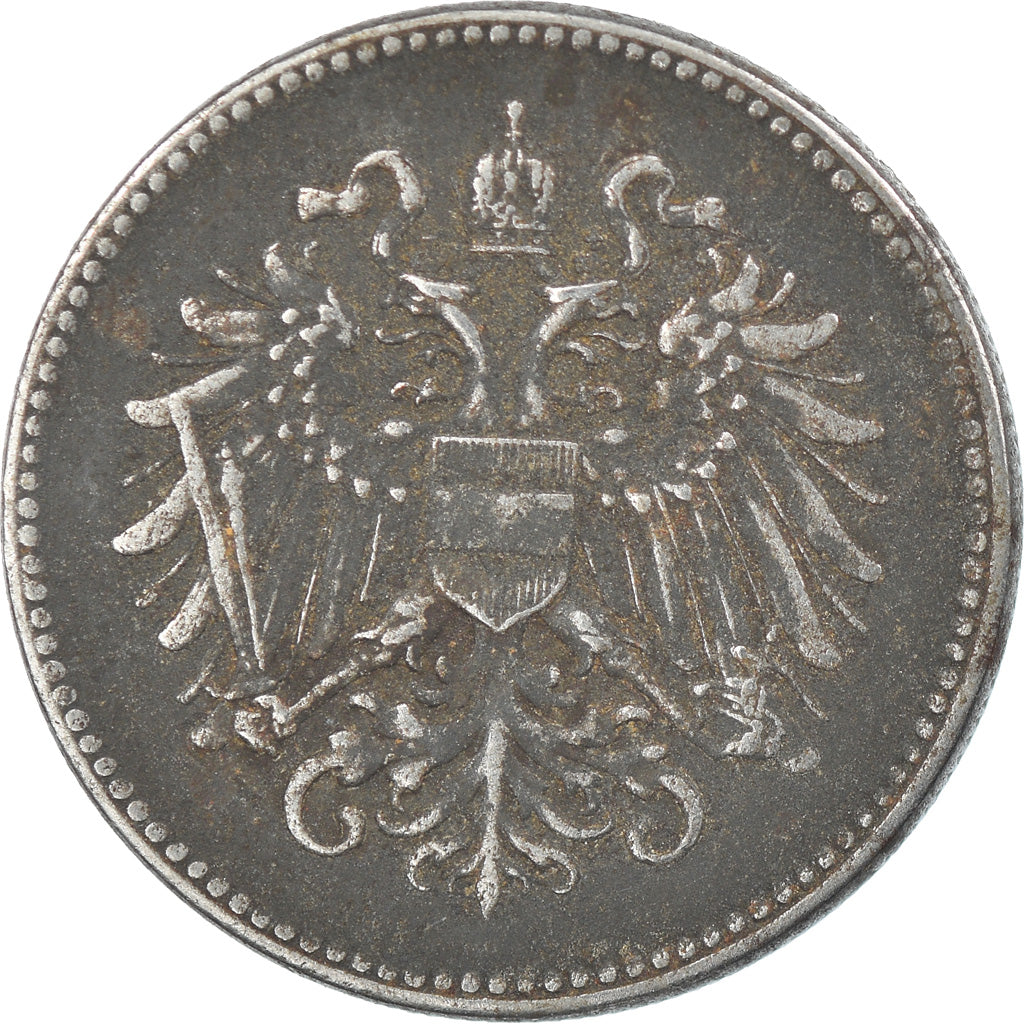 Monnaie, Autriche, Karl I, 20 Heller, 1916, TB+, Iron, KM:2826