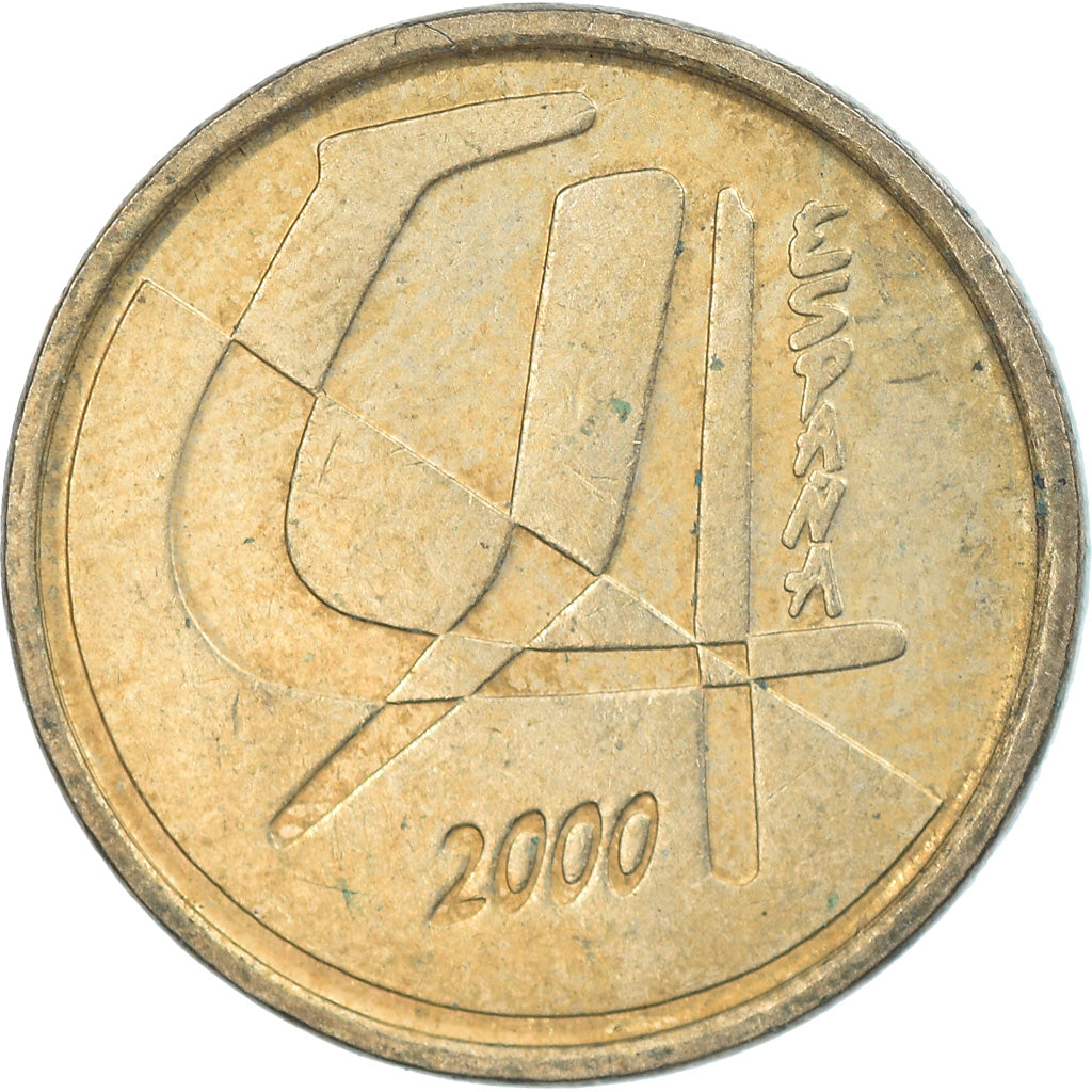 Monnaie, Espagne, Juan Carlos I, 5 Pesetas, 2000, Madrid, TTB, Aluminum-Bronze