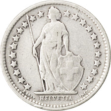 Moneta, Svizzera, 1/2 Franc, 1909, MB, Argento, KM:23