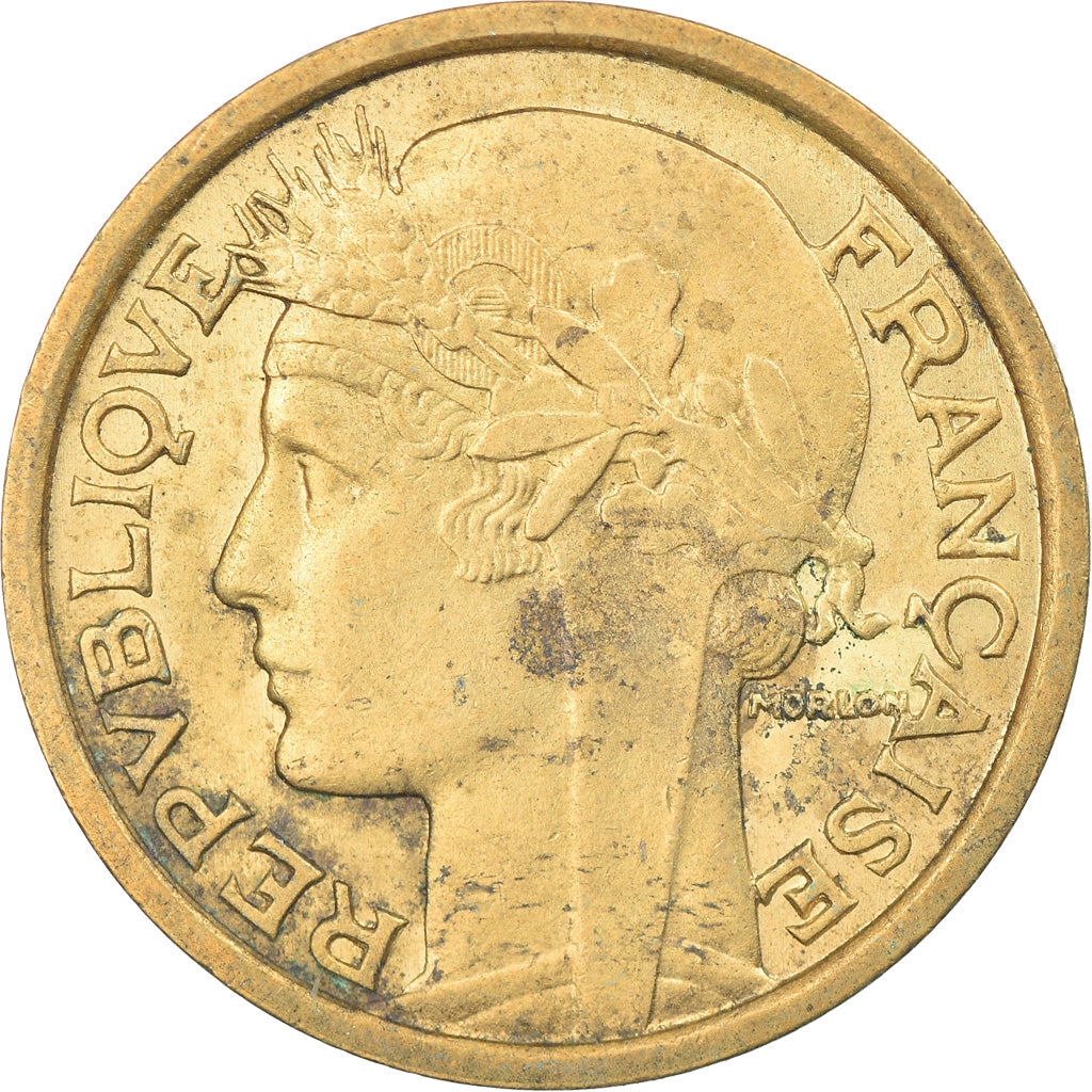 Münze, Frankreich, Morlon, Franc, 1931, Paris, SS, Aluminum-Bronze, KM:885