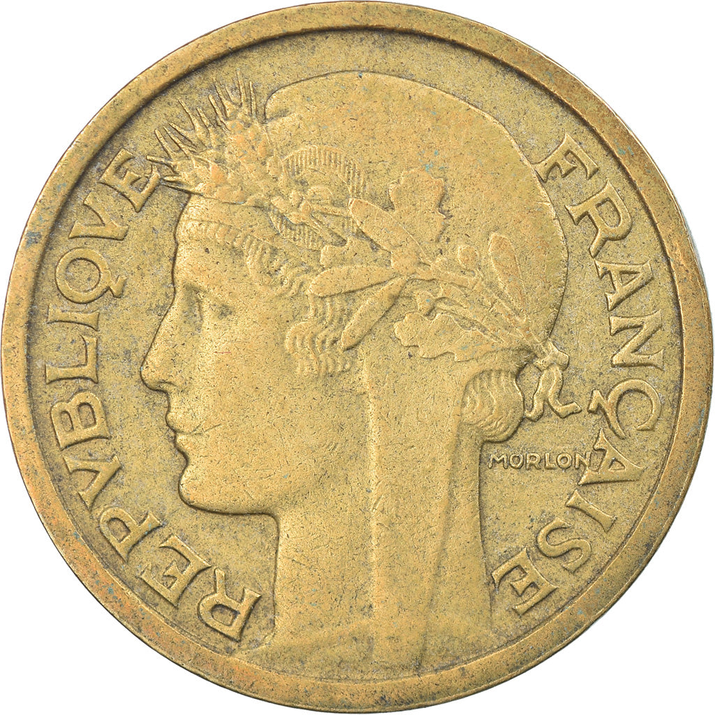 Münze, Frankreich, Morlon, Franc, 1940, SS, Aluminum-Bronze, KM:885