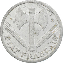 Coin, France, Bazor, Franc, 1943, Beaumont-Le-Rog, EF(40-45), Aluminum, KM:902.2