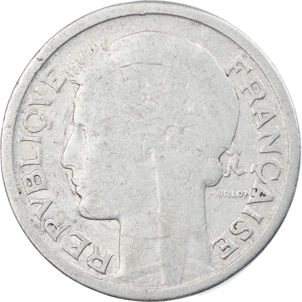 Coin, France, Morlon, Franc, 1941, Paris, EF(40-45), Aluminum, KM:885a.1