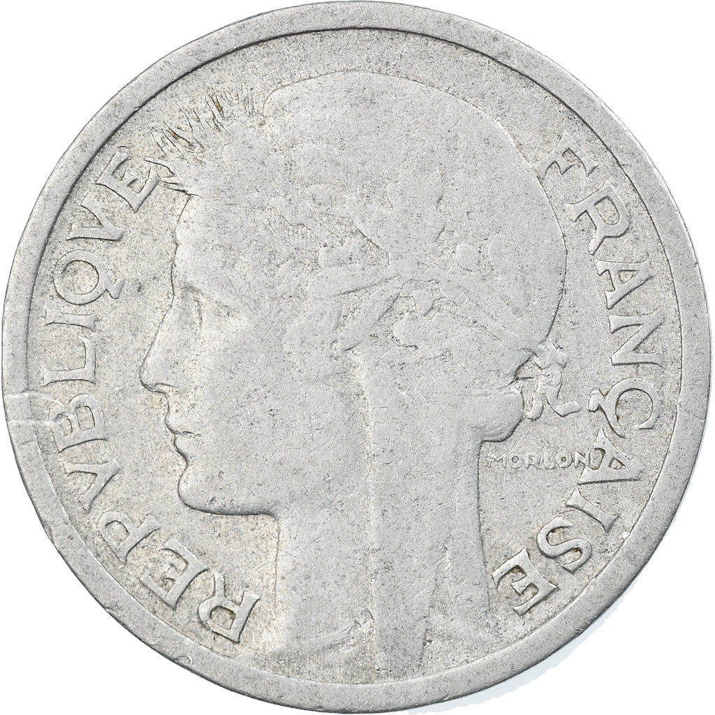 Monnaie, France, Morlon, Franc, 1947, Beaumont - Le Roger, TTB, Aluminium