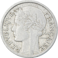 Moneta, Francja, Morlon, Franc, 1950, EF(40-45), Aluminium, KM:885a.1