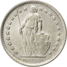 Coin, Switzerland, 1/2 Franc, 1963, AU(55-58), Silver, KM:23