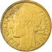 Moneta, Francja, Morlon, 2 Francs, 1937, EF(40-45), Aluminium-Brąz, KM:886