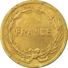 Coin, France, France Libre, 2 Francs, 1944, Philadelphia, EF(40-45), Brass