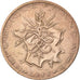 Coin, France, Mathieu, 10 Francs, 1983, EF(40-45), Nickel-brass, KM:940
