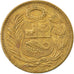 Moneta, Peru, Sol, 1962, EF(40-45), Mosiądz, KM:222